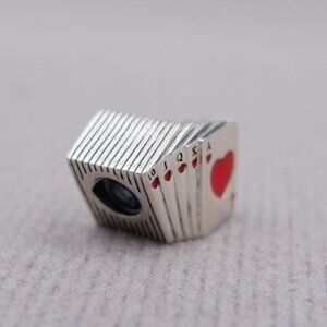 Authentic Pandora Playing Cards Charm